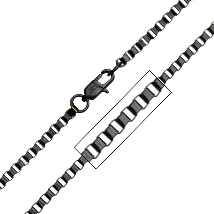 3mm Super Black Box Chain