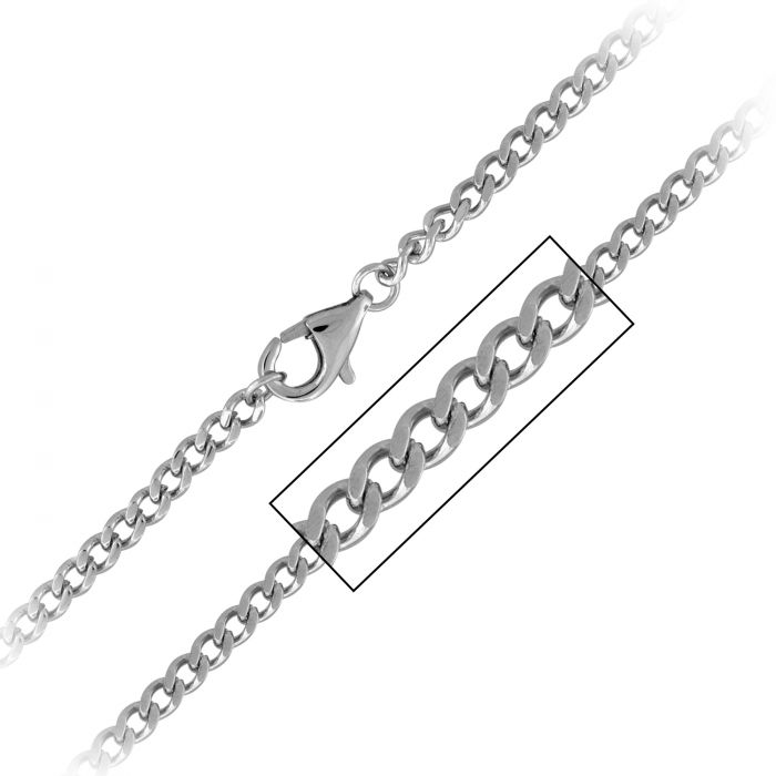 3.5mm Flat Curb Chain