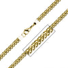 Load image into Gallery viewer, 4mm Gold Plated Franco Chain