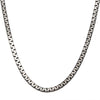 Load image into Gallery viewer, Matte Steel &amp; Black Plated Reversible Curb Chain Colossi Necklace