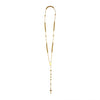 Load image into Gallery viewer, Gold Plated Rosary Chain Necklace