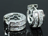 Load image into Gallery viewer, 1.5 Carat Created Diamond Bling Huggie Earrings XE184