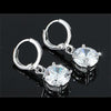 Load image into Gallery viewer, 3 Carat Dangle Sparkling Bling  CZ Cubic Zirconia Earrings XE546