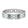 Load image into Gallery viewer, Steel Columbia Atletic Nacional Futbol/Soccer Team Bracelet, 9 1/4&quot;