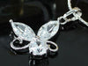 Load image into Gallery viewer, 3.5 Carat Butterfly CZ Cubic Zirconia Pendant Necklace XN292