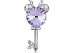 Load image into Gallery viewer, 3 Carat Mickey Love Key Necklace use Austrian Crystal XN319