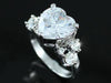 Load image into Gallery viewer, 4 Carat Heart CZ Cubic Zirconia Ring use Austrian Crystal XR086