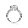 Load image into Gallery viewer, 2 Carat Sparkling Round Cut Cubic Zirconia CZ Cubic Zirconia Ring XR201