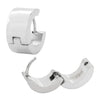 Load image into Gallery viewer, Plain Huggies Steel Earrings