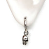 Load image into Gallery viewer, Stainless Steel Hoop with Skull Dangle Earrings