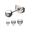 Load image into Gallery viewer, 20g Titanium Post and Butterfly Back Ball Stud Earrings