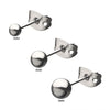 Load image into Gallery viewer, 20g Titanium Post and Butterfly Back Ball Stud Earrings