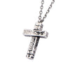 Load image into Gallery viewer, Stainless Steel Antique Cross Pendant with 22 inch Chain