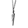 Load image into Gallery viewer, Stainless Steel and Antiqued Finish Arrowhead Pendant with Chain